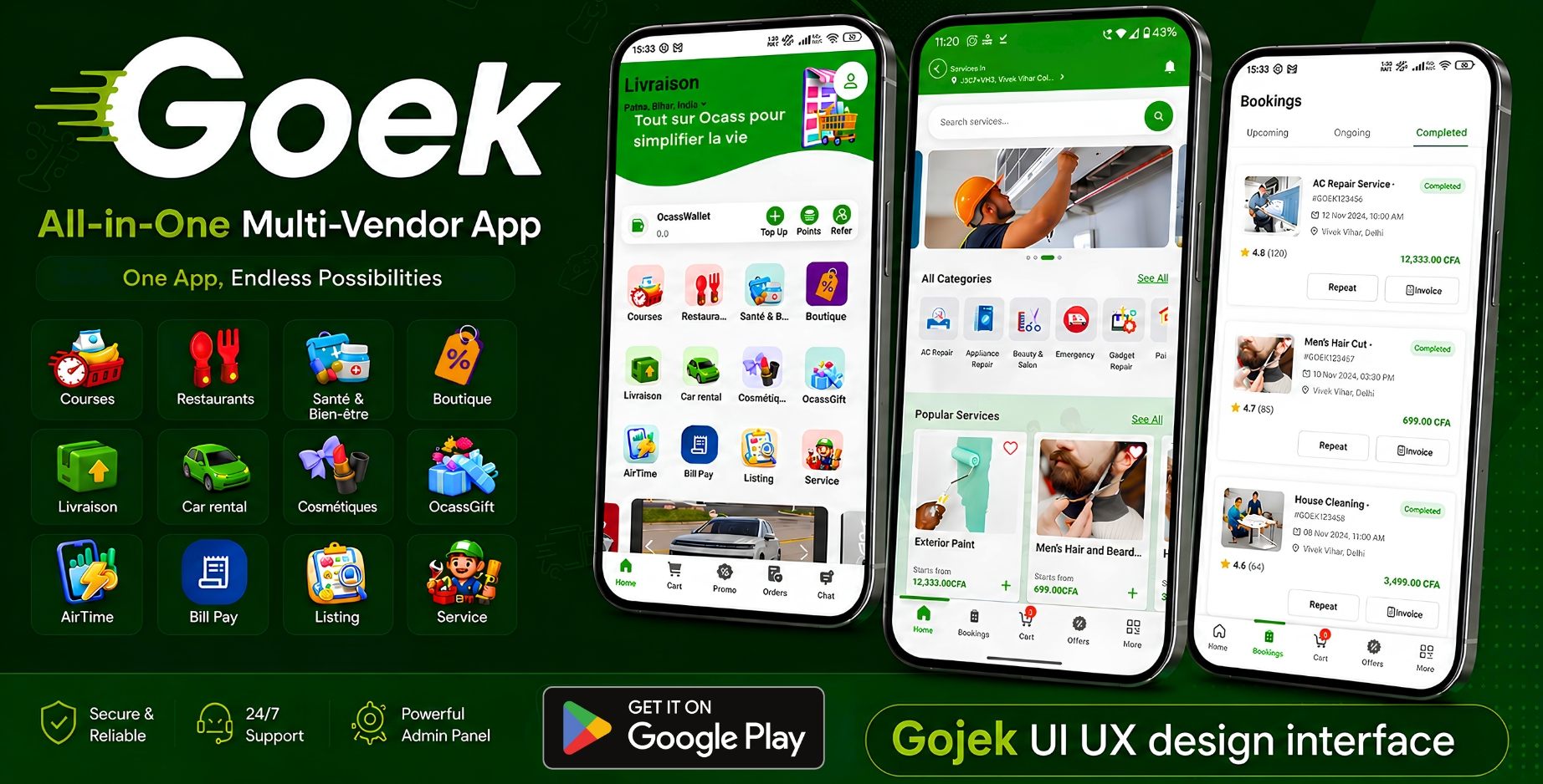 Gojek Clone App Customization
